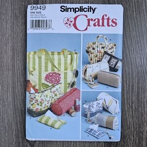 NEW Simplicity 9949 Bags in Various Sizes Pattern